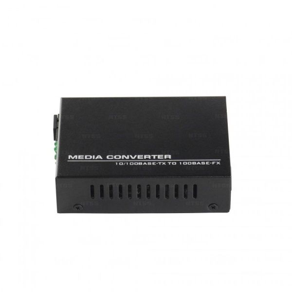 WDM медиаконвертер NTSS с RJ45 портом 10/100Base-T и 10/100Base-FX с разъемом SC, рабочая длина волны (передача/прием) 1310/1550 нм, SM, дальность до
