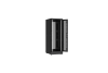 Напольный шкаф NIKOMAX серии TFR-R2 19", 33U, двустворчатые перфорированные двери, металлические стенки, Ш600хВ1702хГ800мм, в разобранном виде, черный