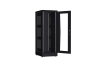 Напольный шкаф NIKOMAX серии TFR-R2 19", 33U, дверь со стеклом и металлическая, металлические стенки, Ш600хВ1702хГ800мм, в разобранном виде, черный