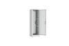 Напольный шкаф NIKOMAX серии TFR-R2 19", 42U, перфорированные двери, металлические стенки, Ш600хВ2010хГ600мм, в разобранном виде, серый