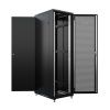 Шкаф напольный универсальный серверный NTSS R 42U 600х800мм, 4 профиля 19, двери перфорированная и сплошная металл, боковые стенки съемные, регулируем