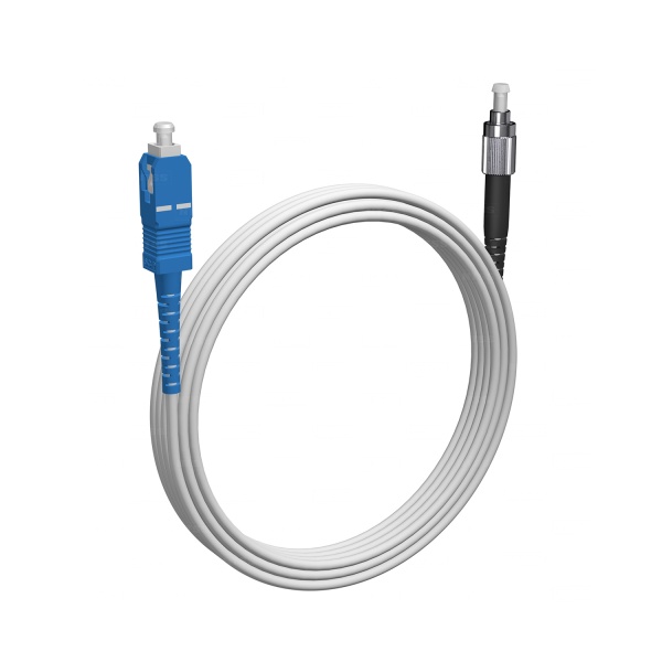 Шнур оптический KOSCAB spc SC/UPC-FC/UPC G657.A1 3.0мм 1м LSZH (патч-корд)
