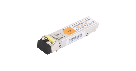 Модуль NIKOMAX SFP, 1.25 Гбит/с, WDM, 1 ОВ, SM, 1xLC, Tx:1550/Rx:1310 нм, DDM, 8 дБ (до 3 км)