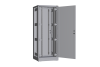 Напольный шкаф NIKOMAX серии TFR-R2 19", 42U, металлические двери, металлические стенки, Ш800хВ2010хГ800мм, в разобранном виде, серый