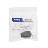 Розеточный модуль NTSS PREMIUM Keystone RJ45 UTP CAT5e 180 градусов безинструментальный черный ver2
