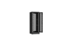 Напольный шкаф NIKOMAX серии TFR-R2 19", 33U,  двустворчатые перфорированные двери, металлические стенки, Ш600хВ1702хГ600мм, в разобранном виде, черный