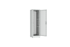 Напольный шкаф NIKOMAX серии TFR-R2 19", 42U, двери перфорированные, одностворчатая и двустворчатая, металлические стенки, Ш600хВ2010хГ600мм, в разобранном виде, серый