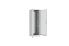 Напольный шкаф NIKOMAX серии TFR-R2 19", 42U, двери перфорированные, одностворчатая и двустворчатая, металлические стенки, Ш600хВ2010хГ800мм, в разобранном виде, серый
