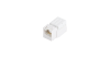 Модуль-вставка NIKOMAX типа Keystone, Кат.5е (Класс D), 100МГц, RJ45/8P8C, FT-TOOL/110/KRONE, T568A/B, неэкранированный, со шторкой, белый - гарантия: 5 лет расширенная / 25 лет системная