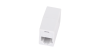 Кабельный соединитель NETLAN RJ45-RJ45 (8P8C), Кат.6 (Класс E), 250МГц, неэкранированный, белый, уп-ка 10шт.