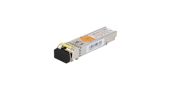 Модуль NIKOMAX SFP, 1.25 Гбит/с, WDM, 1 ОВ, SM, 1xLC, Tx:1550/Rx:1310 нм, DDM, 20 дБ (до 40 км)