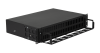 Оптический кросс NIKOMAX 19" Premium Line, 2U, до 96 SC (48 Duplex SC адаптеров) или 192 LC (48 Quadro LC адаптеров) портов, выдвижной, со съёмной полкой, черный
