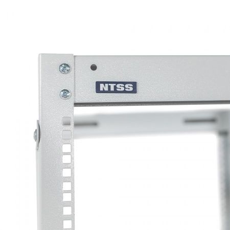 Стойка серверная NTSS OR двухрамная 37U 600-1000мм, комплект ножек, серый RAL 7035