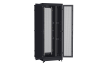 Напольный шкаф NIKOMAX серии TFA-R 19", 42U, двустворчатые перфорированные двери, металлические стенки, Ш800хВ2114хГ1000мм, в разобранном виде, черный