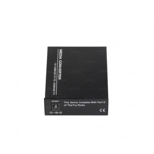 WDM медиаконвертер NTSS с RJ45 портом 10/100Base-T и 10/100Base-FX с разъемом SC, рабочая длина волны (передача/прием) 1310/1550 нм, SM, дальность до