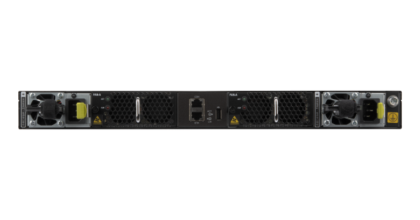 Управляемый коммутатор TOR L3 NIKOMAX, 48*10 Гбит/с SFP+, 8*40/100 Гбит/с QSFP28,  1*RJ45(консоль), 1*RJ45(управление), 1*USB, 2*Блока питания hot-swap AC 220В