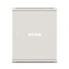 Шкаф настенный телекоммуникационный NTSS W 18U 600х450х964мм, 2 профиля 19, дверь сплошная металл, боковые стенки съемные, разобранный, серый RAL 7035