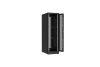 Напольный шкаф NIKOMAX серии TFR-R2 19", 42U, двустворчатые перфорированные двери, металлические стенки, Ш600хВ2010хГ1000мм, в разобранном виде, черный