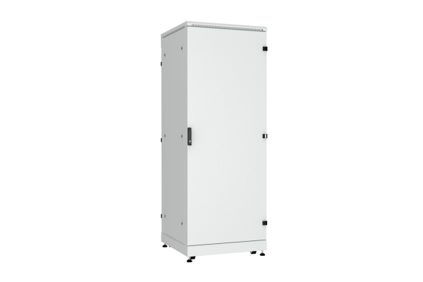 Напольный шкаф NIKOMAX 19", 42U, промышленный, цельнометаллические двери, степень защиты IP54, Ш800хВ2070хГ800мм, серый.