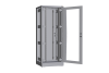 Напольный шкаф NIKOMAX серии TFR-R2 19", 42U, дверь со стеклом и металлическая, металлические стенки, Ш800хВ2010хГ800мм, в разобранном виде, серый