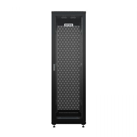 Шкаф напольный универсальный серверный NTSS R 32U 600х800мм, 4 профиля 19, двери перфорированная и перфорированная, боковые стенки съемные, регулируем