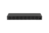 Блок  контролируемых электрических розеток NIKOMAX, SW - Switched, (включение и отключение каждой розетки, измерение общего потребления и отправка показаний через LAN), 19", 8 розеток C13, макс. нагрузка 16 А, шнур питания 3 м., вилка С20, цифровое измере