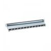 Патч-панель NTSS PREMIUM 1U 24 порта RJ45 FTP cat.6, Krone IDC (инструмент в комплекте), с органайзером