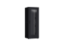 Напольный шкаф NIKOMAX серии TFR-R2 19", 33U, дверь со стеклом и металлическая, металлические стенки, Ш600хВ1702хГ600мм, в разобранном виде, черный