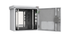 Шкаф NIKOMAX настенный климатический TWK-128256-M-GY-KIT01, Lite, IP55, Ш821хВ748хГ566 мм, цвет серый, муар, RAL 7035. Комплектация: монтажные направляющие - 2 пары, рым-болт М8 - 4 шт., сальник-ввод отверст. 36 мм - 6шт., монтажная панель - 3 шт., дин-ре