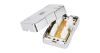 Кабельный соединитель NETLAN IDC-IDC, Кат.5e (Класс D), 100МГц, 110/KRONE, T568A/B, экранированный, металлик, уп-ка 10шт.