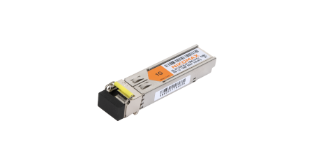 Модуль NIKOMAX SFP, 1.25 Гбит/с, WDM, 1 ОВ, SM, 1xLC, Tx:1550/Rx:1310 нм, DDM, 14 дБ (до 20 км), -40 +85 °С