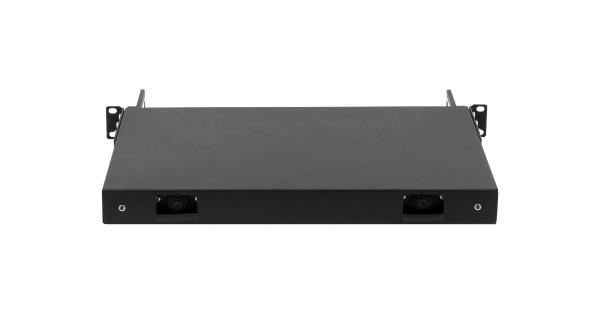 Оптический кросс NIKOMAX 19" Premium Line, 1U, до 48 SC (24 Duplex SC адаптера) порта или 96 LC (24 Quadro LC адаптера) портов, выдвижной, со съёмной полкой, черный