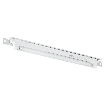 Блок освещения NIKOMAX, 19", 1U, Г35мм, серый
