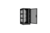 Напольный шкаф NIKOMAX серии TFR-R2 19", 33U, перфорированные двери, металлические стенки, Ш800хВ1702хГ1000мм, в разобранном виде, черный