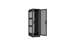Напольный шкаф NIKOMAX серии TFR-R2 19", 42U, перфорированные двери, металлические стенки, Ш600хВ2010хГ1000мм, в разобранном виде, черный