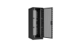 Напольный шкаф NIKOMAX серии TFR-R2 19", 47U, перфорированные двери, металлические стенки, Ш800хВ2232хГ1000мм, в разобранном виде, черный