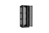 Напольный шкаф NIKOMAX серии TFR-R2 19", 47U, двустворчатые перфорированные двери, металлические стенки, Ш800хВ2232хГ800мм, в разобранном виде, черный