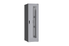 Напольный шкаф NIKOMAX серии TFR-R2 19", 42U, дверь со стеклом и металлическая, металлические стенки, Ш600хВ2012хГ800мм, в разобранном виде, серый