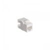 Розеточный модуль Keystone NTSS UTP RJ45 cat.6, 180 градусов, белый