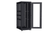 Напольный шкаф NIKOMAX серии TFA-R 19", 42U, дверь со стеклом и металлическая, металлические двухуровневые стенки, Ш800хВ2114хГ1200мм, в разобранном виде, черный