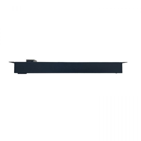 Блок розеток NTSS, 19", 1U, пластик, 1ф10A, 2.3кВт, (8) Schuko CEE 7/7, выкл. с подсв.и крыш., вх. 60320 С14