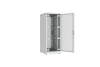 Напольный шкаф NIKOMAX серии TFR-R2 19", 42U, перфорированные двери, металлические стенки, Ш800хВ2010хГ1000мм, в разобранном виде, серый
