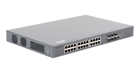 Управляемый коммутатор L3 PoE NIKOMAX, Stack, 24*1/2.5 Гбит/с PoE (8 портов 802.3BT, 16 портов 802.3at), 6*1/10Гбит/с SFP+, PoE 740Вт