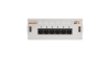 Коммутационная панель NIKOMAX настенная, 6 портов, Кат.6 (Класс E), 250МГц, RJ45/8P8C, 110, T568A/B, неэкранированная, светло-серая - гарантия: 5 лет расширенная / 25 лет системная