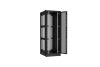 Напольный шкаф NIKOMAX серии TFR-R2 19", 47U, двустворчатые перфорированные двери, металлические стенки, Ш800хВ2232хГ1000мм, в разобранном виде, черный