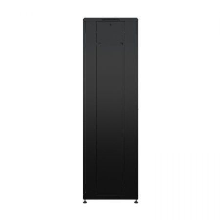 Шкаф напольный универсальный серверный NTSS R 18U 600х600мм, 4 профиля 19, двери перфорированная и сплошная металл, боковые стенки съемные, регулируем