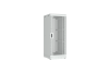 Напольный шкаф NIKOMAX серии TFR-R2 19", 42U, двери перфорированные, одностворчатая и двустворчатая, металлические стенки, Ш800хВ2010хГ1000мм, в разобранном виде, серый