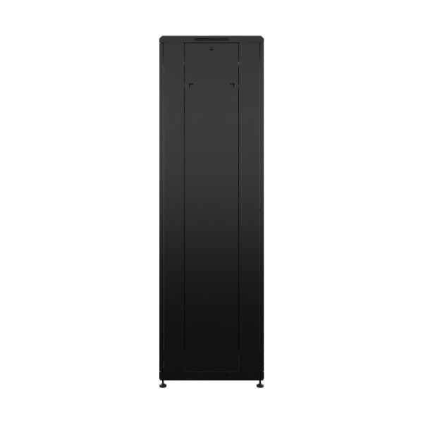 Шкаф напольный универсальный серверный NTSS R 42U 600х600мм, 4 профиля 19, двери перфорированная и перфорированная, боковые стенки съемные, регулируем