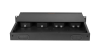 Оптический кросс NIKOMAX 19" серии CM, 1U, до 4 кассетных модулей/ панелей, выдвижной, черный
