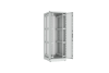 Напольный шкаф NIKOMAX серии TFR-R2 19", 47U, двустворчатые перфорированные двери, металлические стенки, Ш800хВ2232хГ1000мм, в разобранном виде, серый